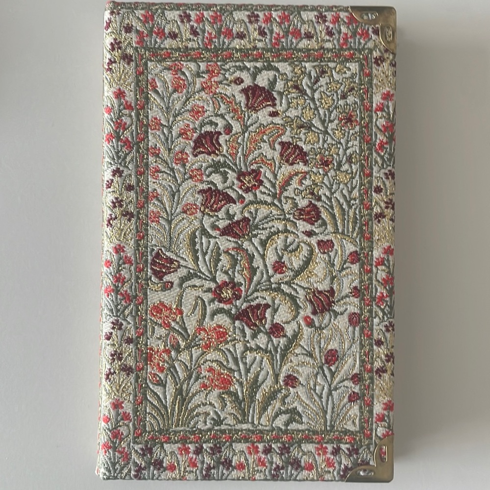Blank Stationary / Notebook - Beautifully sewed cover with intricate detail!